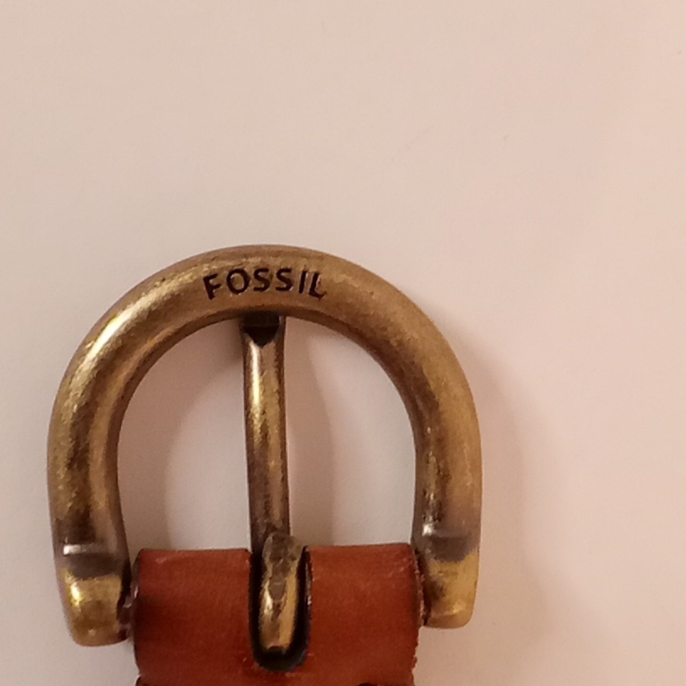 Fossil Boho Leather Size L Tan Color - image 7
